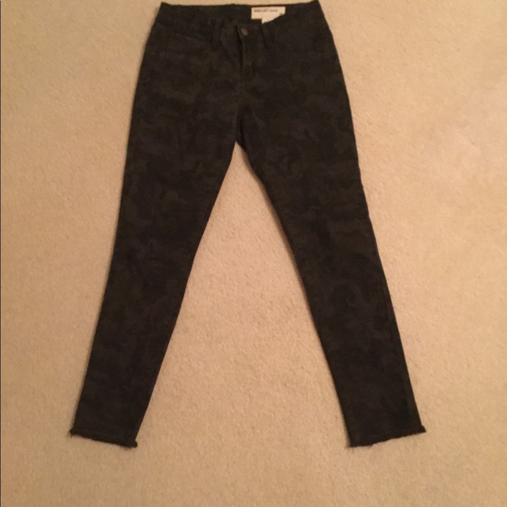 Wish list camouflage jeans ankle length